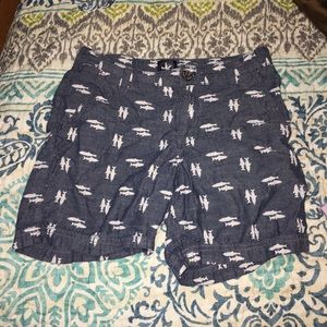 JKhaki Shark Shorts Boys Size 10